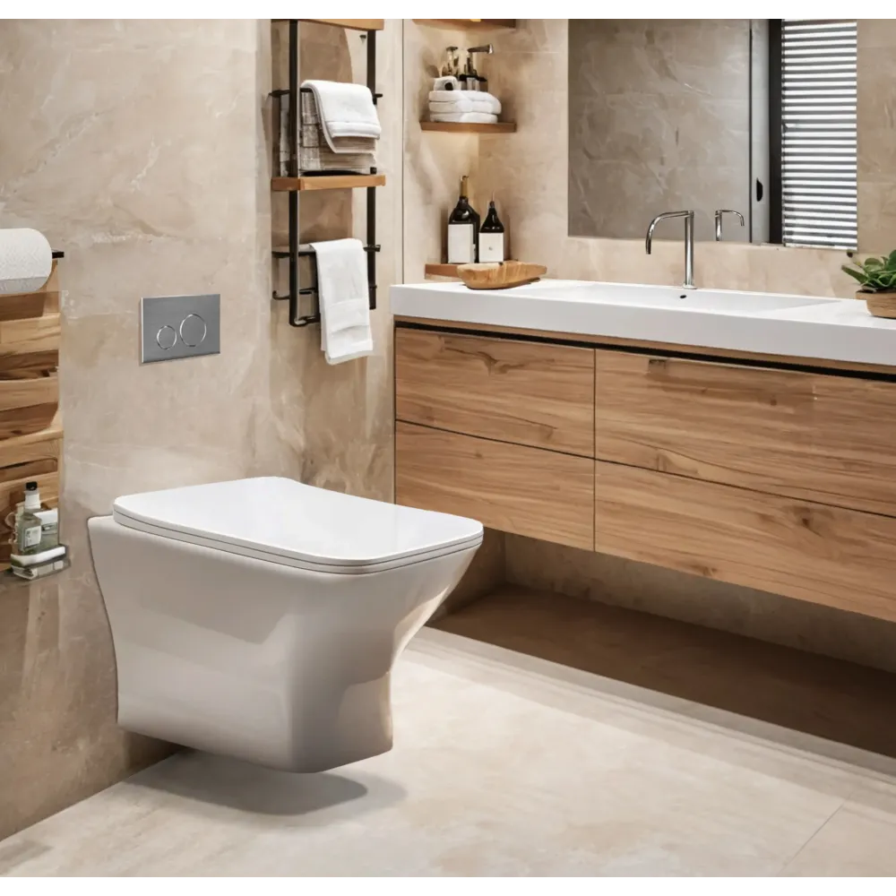 Унитаз ELLEROS Aria UF подвесной безободковый Ceruttispa CT10482 (520x350x360)