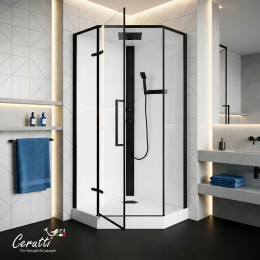 Душевая кабина Ceruttispa АМИ (AMI) P (90х90х215)