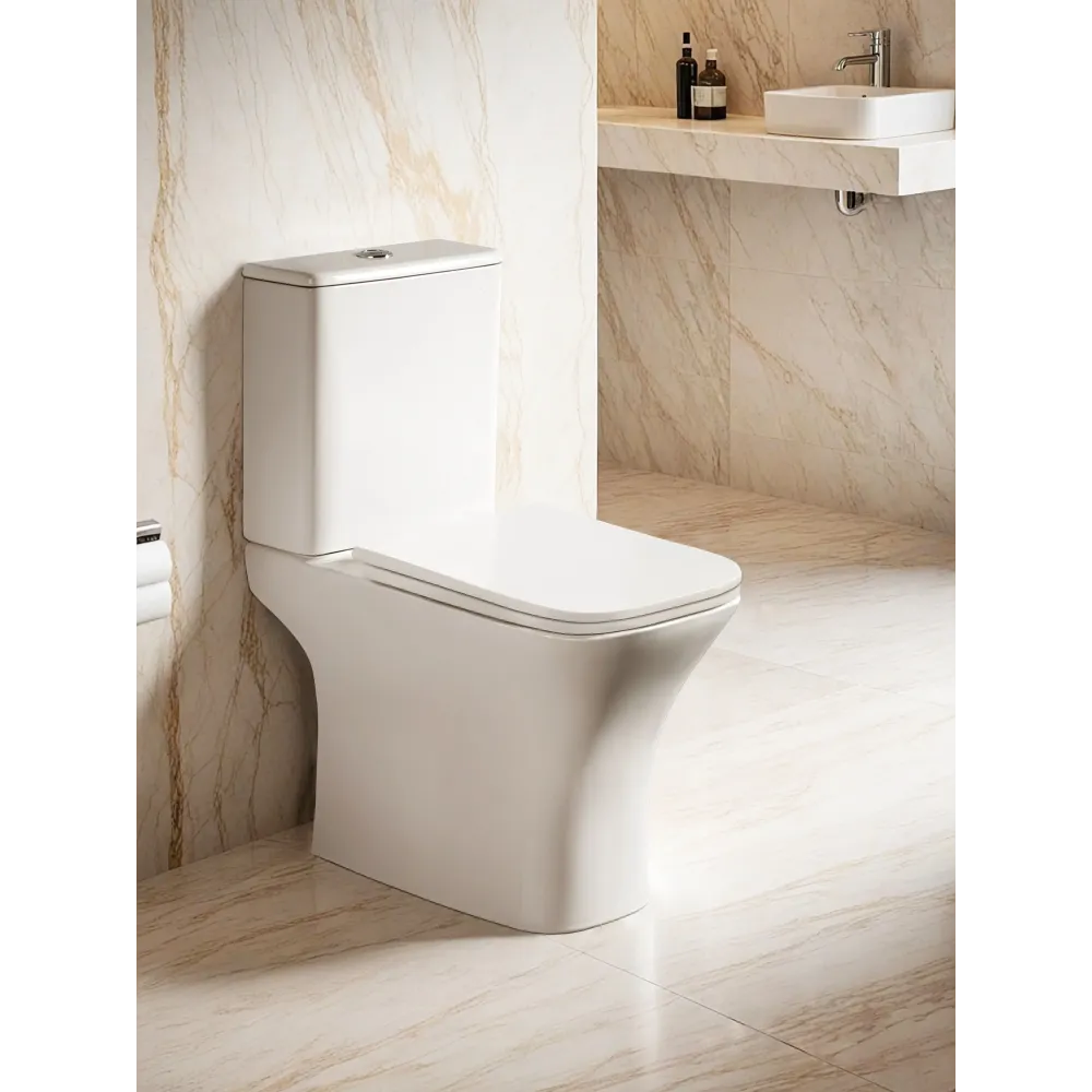 Унитаз VETTORE напольный безободковый  Ceruttispa CT7192 (650x340x770)