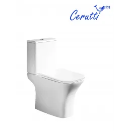 Унитаз VETTORE напольный безободковый  Ceruttispa CT7192 (650x340x770)