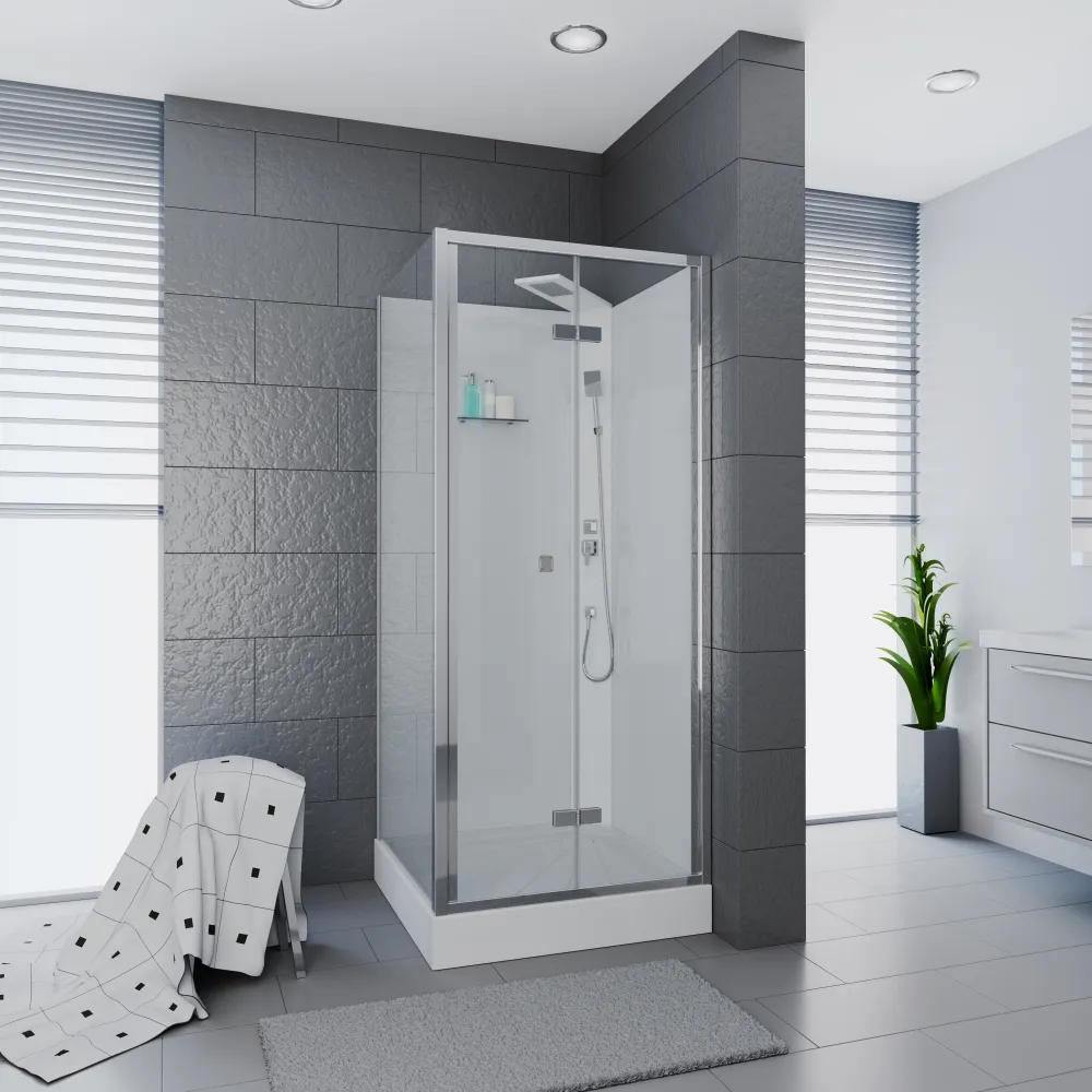 Кабина BELLA90T душевая без крыши Ceruttispa (90x90x215-225)