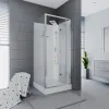 Кабина BELLA90T душевая без крыши Ceruttispa (90x90x215-225)