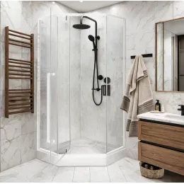 Ограждение C3AW  душевое Ceruttispa без поддона (90x90x195)