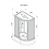 Кабина EC1221L душевая PARLY (80х120х215)