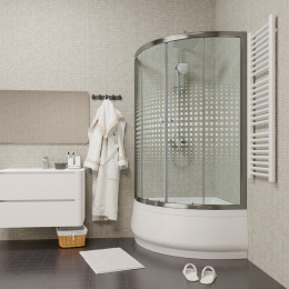 Уголок Z9011 душевой PARLY с поддоном (90х90х195)