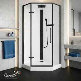 Душевая кабина Ceruttispa АМИ (AMI) P (90х90х215)