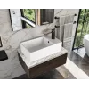 Раковина CR7098D накладная, белая, прямоугольная, с отверстием под смеситель 480х240х140 Ceruttispa