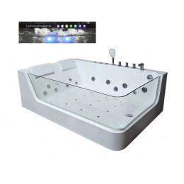 Ванна C-495L акриловая гидромассажная Ceruttispa (1700x1200x580)