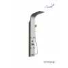 Панель VICTORIA BR   душевая из нержавеющей стали с форсунками Ceruttispa CT9980, цвет матовая нержавеющая сталь
