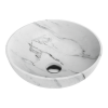 Omoikiri Hitomi-WH Marble Natceramic/WH Marble