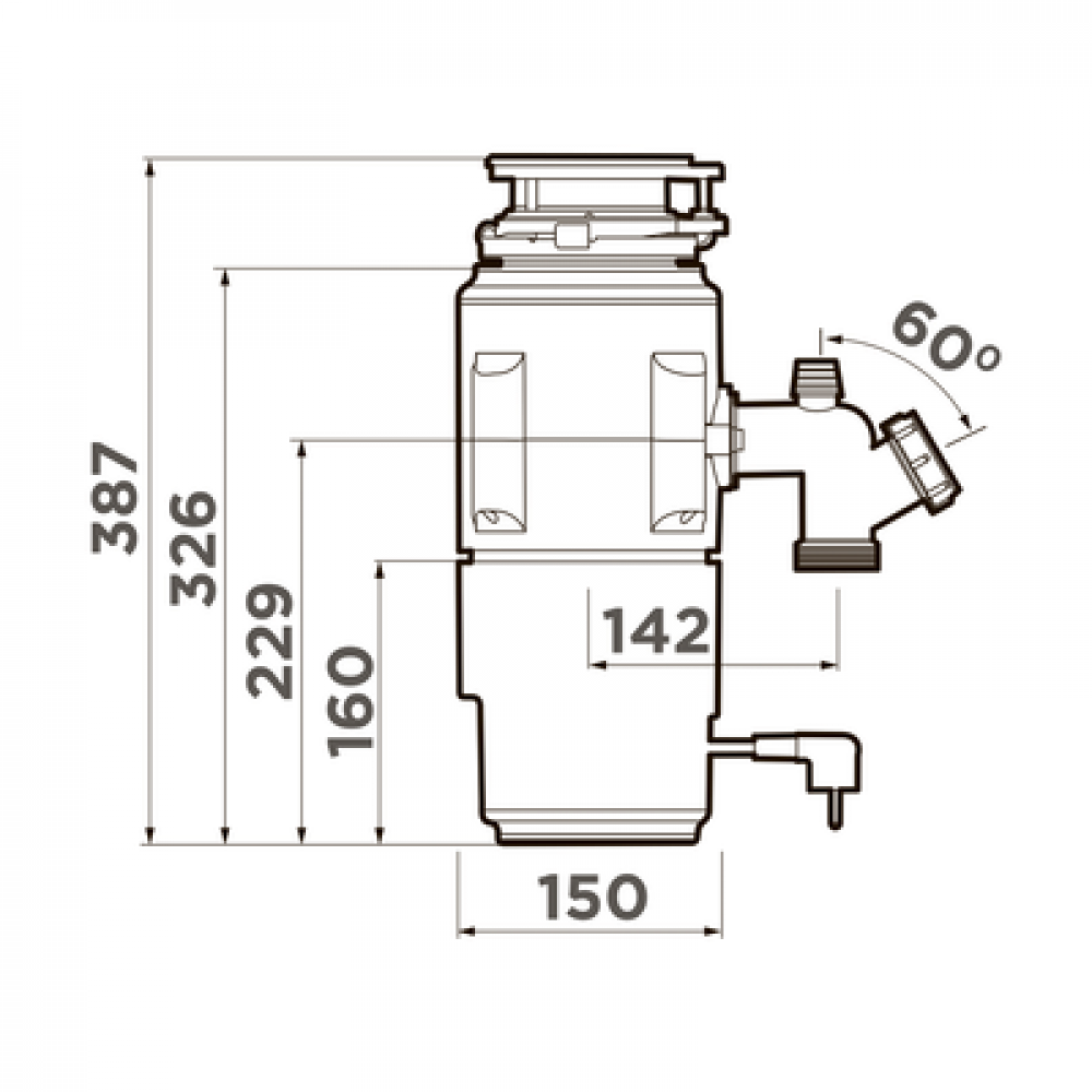 Omoikiri Nagare Slim 1250