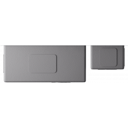 Omoikiri Taki 69-2-U/IF-L Side-GB нерж. сталь/графит