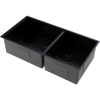 Omoikiri Taki 85-2-LB-U/IF Side-GB нерж. сталь/графит