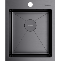 Omoikiri Akisame 41-GM нерж. сталь/вороненая сталь