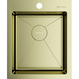 Omoikiri Akisame 41-LG нерж. сталь/светлое золото