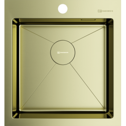 Omoikiri Akisame 46-LG нерж. сталь/светлое золото