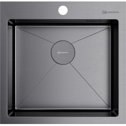 Omoikiri Akisame 51-GM нерж. сталь/вороненая сталь