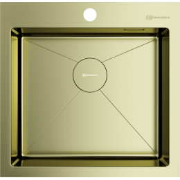 Omoikiri Akisame 51-LG нерж. сталь/светлое золото