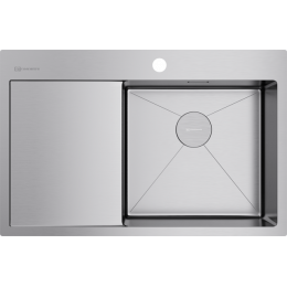 Omoikiri Akisame 78-R-IN нерж. сталь/нержавеющая сталь