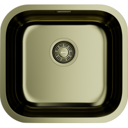 Omoikiri Omi 44-U/I-LG нерж. сталь/светлое золото