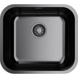 Omoikiri Omi 49-U/I-GM нерж. сталь/вороненая сталь