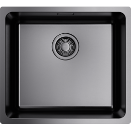 Omoikiri Tadzava 49-U/I-GM нерж. сталь/вороненая сталь