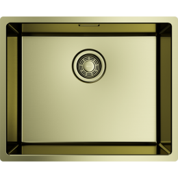Мойка кухонная Omoikiri Tadzava 54-U/I Ultra LG 4993266 из нержавеющей стали, светлое золото