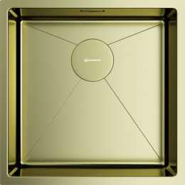 Omoikiri Taki 44-U/IF-LG нерж. сталь/светлое золото