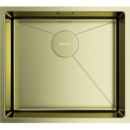 Omoikiri Taki 49-U/IF-LG нерж. сталь/светлое золото