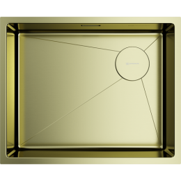 Omoikiri Taki 54-U/IF Side SF-LG нерж. сталь/светлое золото