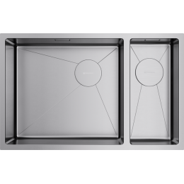 Omoikiri Taki 69-2-U/IF-L Side-IN нерж. сталь/нержавеющая сталь