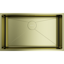 Omoikiri Taki 74-U/IF-LG нерж. сталь/светлое золото