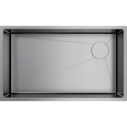 Omoikiri Taki 74-U/IF Side-IN нерж. сталь/нержавеющая сталь