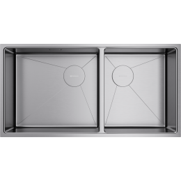 Omoikiri Taki 85-2-LB-U/IF Side-IN нерж. сталь/нержавеющая сталь