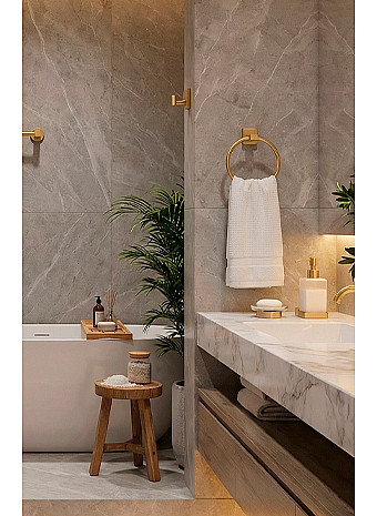 Аксессуары для ванной комнаты: завершающий штрих к идеальному интерьеру