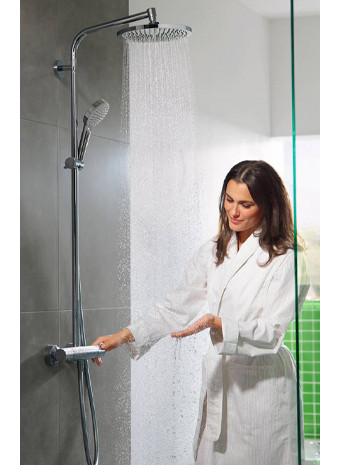 Hansgrohe Crometta S240 EcoSmart: безопасность и комфорт в каждой капле
