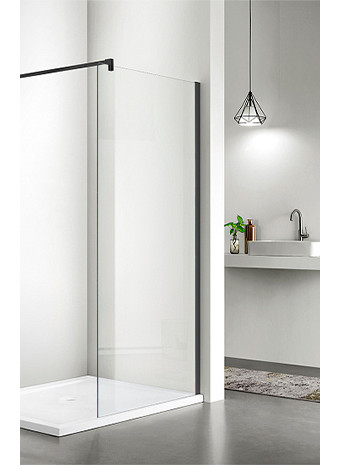 Новинка: душевая перегородка Azario CHICAGO Walk-in (AZ-NAR6310 1200 Black)