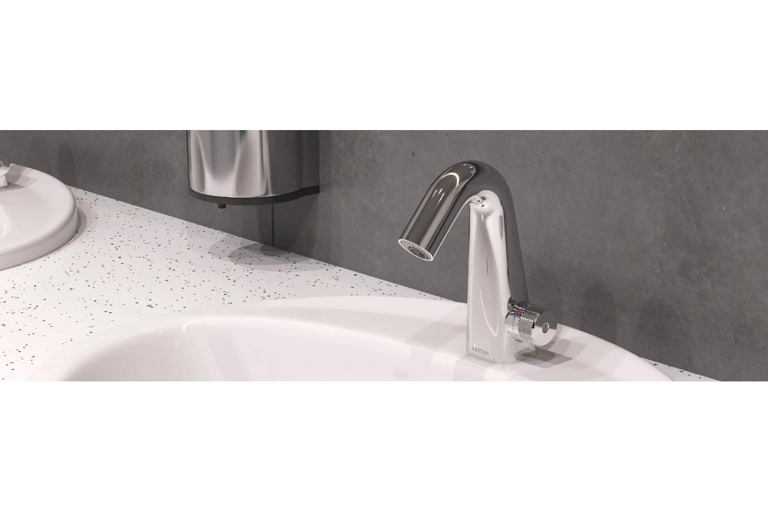 Новинка: смеситель для раковины Santek Космо