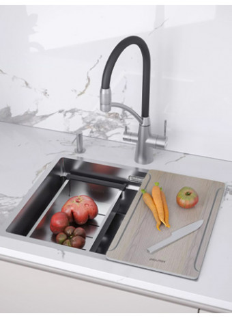 Обзор трехуровневой мойки Paulmark NEXT-MULTI SINK 58 UNI