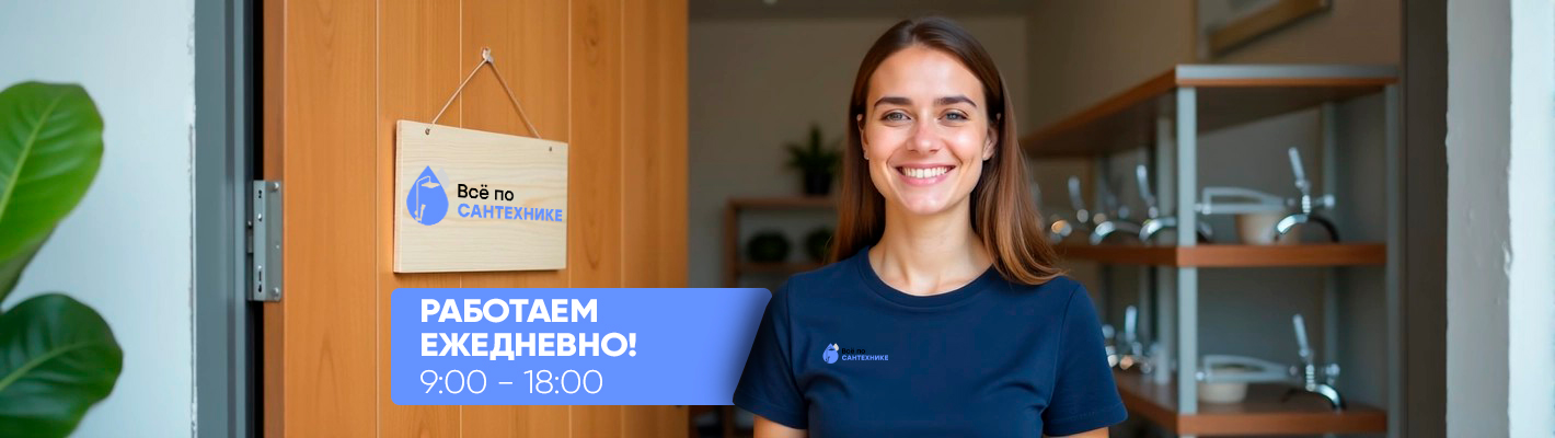 Затеяли ремонт санузла? Теперь мы работаем для вас каждый день!
