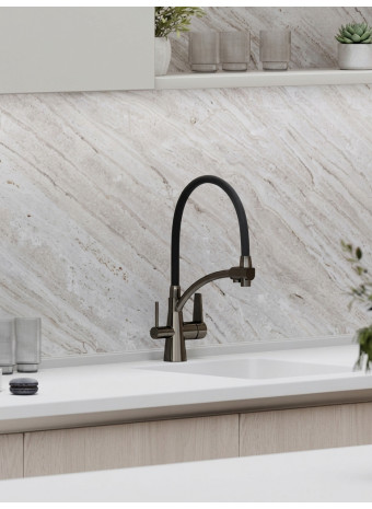 Смеситель для кухни Sancos Eri SC4001GG: удобство гибкого излива и надежность
