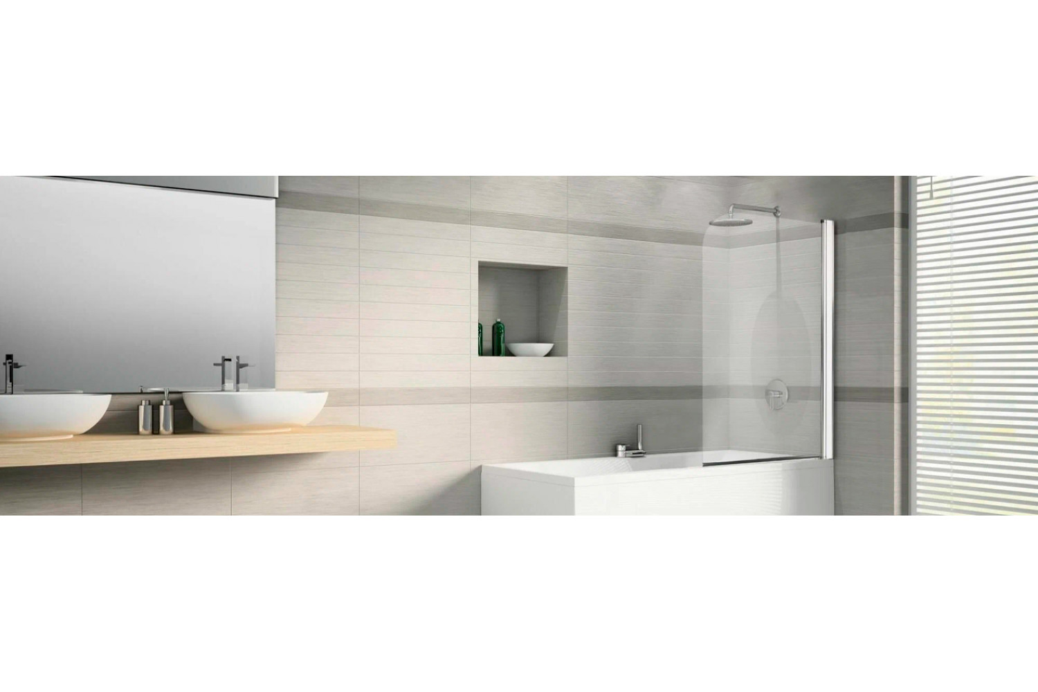 Шторки для ванной из стекла: стиль и практичность