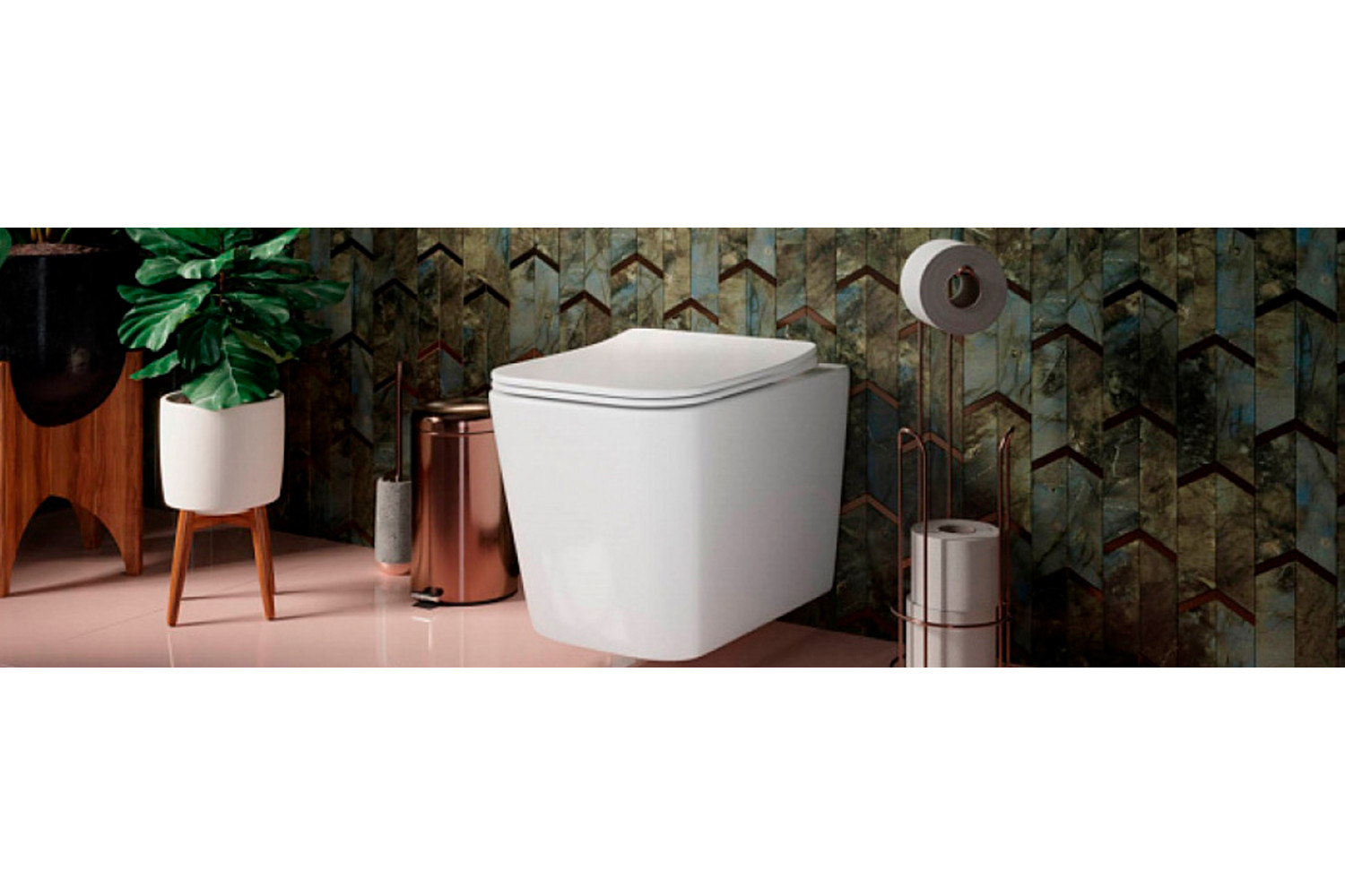 Хит продаж: подвесной унитаз Cubic Rimless