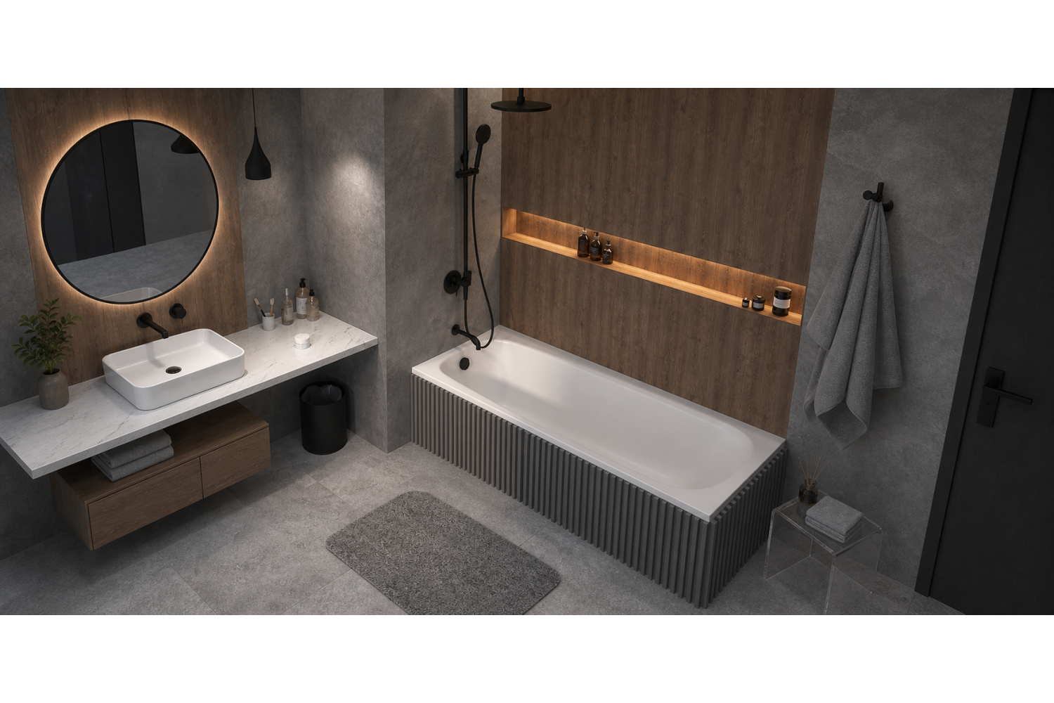 Акриловая ванна WHITECROSS Layla 170×75: комфорт и надежность для вашей ванной комнаты