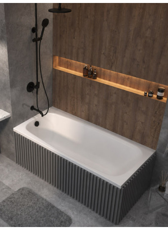 Акриловая ванна WHITECROSS Layla 170×75: комфорт и надежность для вашей ванной комнаты