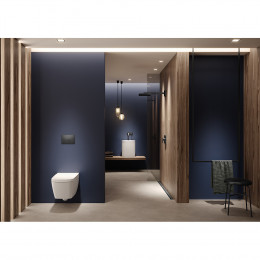 Профиль для душа TECE TECEdrainprofile с цветным PVD покрытием Чёрный хром 671001  (100 см сатин)