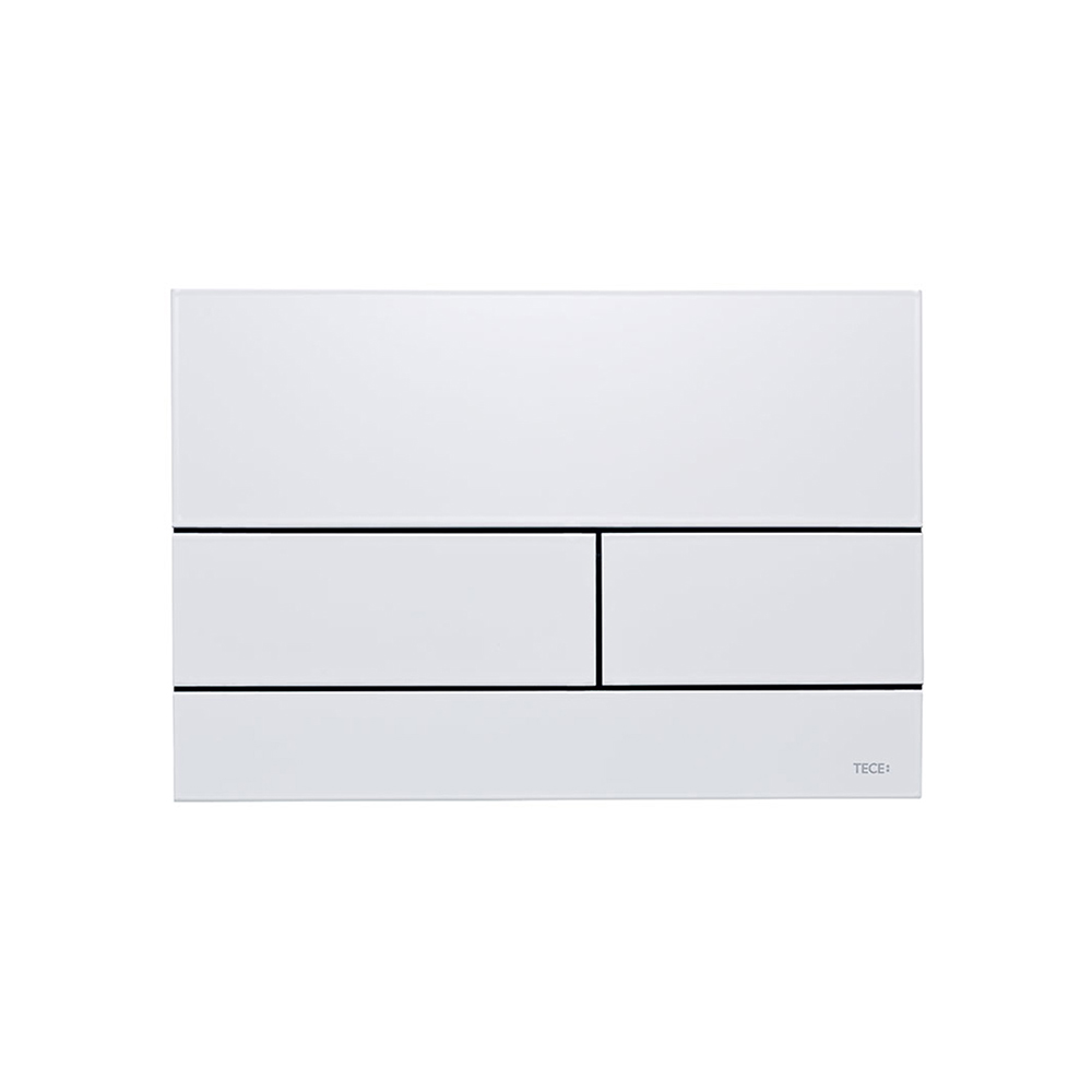 TECE TECEsquare II  панель смыва с двумя клавишами металлическая Белый 9240832
