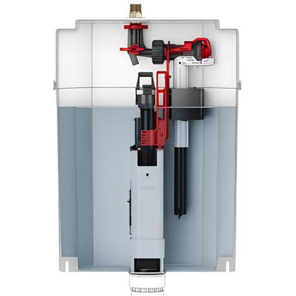 Узкая инсталляция TECE TECEbase для подвесного унитаза, с бачком, ширина 320 мм, высота 1120 мм, 9400440