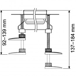 TECE TECEdrainline Комплект опор 660003