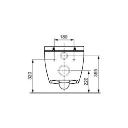 TECE Унитаз TECEone без функции биде 9700204